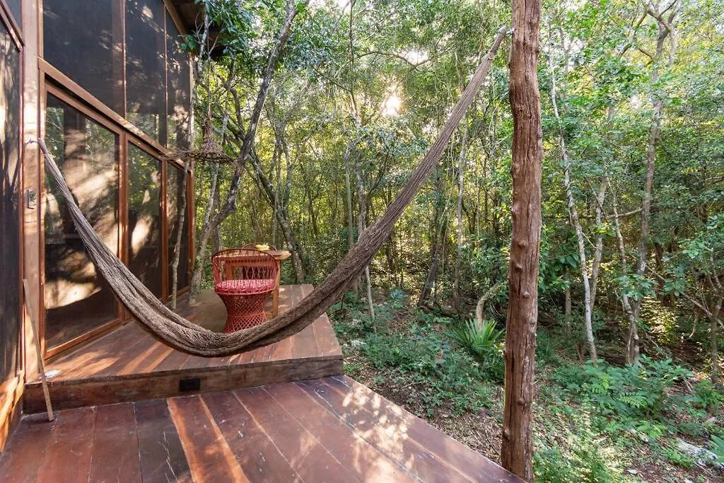 Holiday home Ojo De Agua. Design+Pool. Vive La Autentica Selva! Tulum Mexico