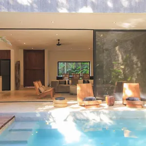  Holiday home Elegant Boho Style Jungle Views In Rooftop Deck & Outstanding Raw Pool In Holistika